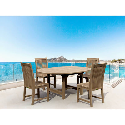 Anderson Teak Bahama Chicago 5-Pieces Dining Set Set-12
