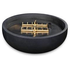 Blaze LP 38" Round Concrete Fire Bowl in Phantom BLZ-38-FBOWL-LP