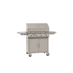 Bull Grills Lonestar 30" Built In Four Burner Grill Head with Cart