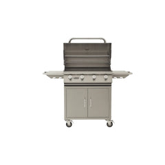 Bull Grills 30" Outlaw Built In 4 Burner Gas Grill (LP or NG) with Cart