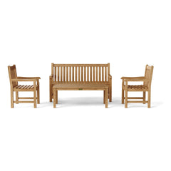 Anderson Teak Classic 3-Seater 4-Pieces Conversation Set Set-6