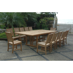 Sahara Rialto 13-Pieces Rectangular Dining Set Set-08