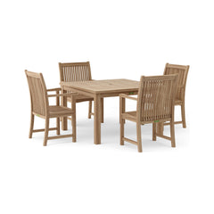 Anderson Teak Windsor Chicago 5-Pieces Dining Table Set Set-102