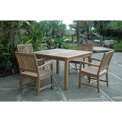 Anderson Teak Windsor Rialto Armchair 5-Pieces Dining Set Set-106C