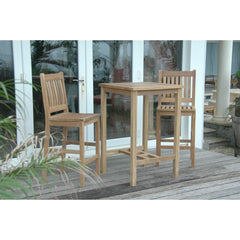 Anderson Teak Bahama Avalon 3-Pieces Square Bar Set Set-10