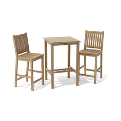 Anderson Teak Bahama Avalon 3-Pieces Square Bar Set Set-10