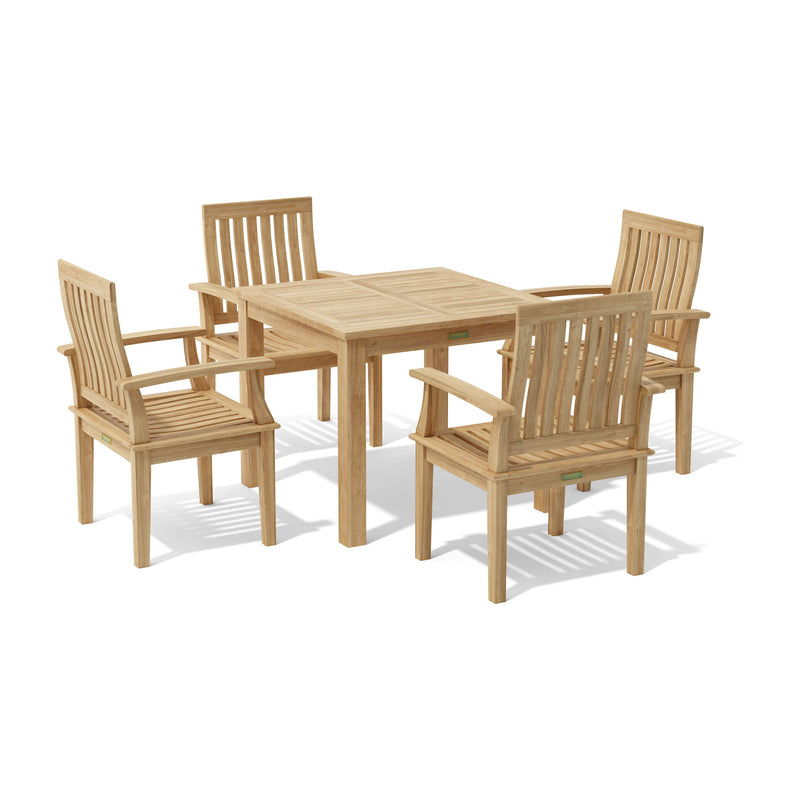 Anderson Teak Bahama Brianna 5-pieces Dining Set Set-117