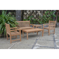 Anderson Teak Classic 2-Seater 5-Pieces Conversation Set Set-118