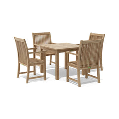 Anderson Teak Bahama Chicago 5-pieces Bistro Set Set-11