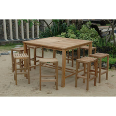 Anderson Teak Windsor Montego 9-Pieces Square Bar Set Set-120