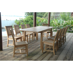 Anderson Teak Bahama Rialto 11-Pieces Rectangular Dining Set Set-15