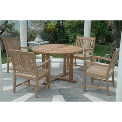 Anderson Teak Tosca Rialto Armchair 5-Pieces Dining Set Set-17