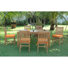 Anderson Teak Montage Saratoga 7-Pieces Dining Set SET-201