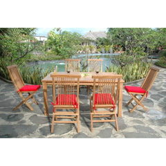 Anderson Teak Montage Bristol 7-Pieces Dining Set SET-202