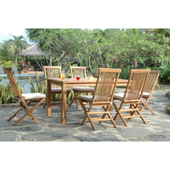 Anderson Teak Montage Bristol 7-Pieces Dining Set SET-202