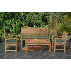 Anderson Teak Victoria Montage 4-Pieces Conversation Set SET-230