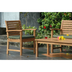 Anderson Teak Victoria Montage 4-Pieces Conversation Set SET-230