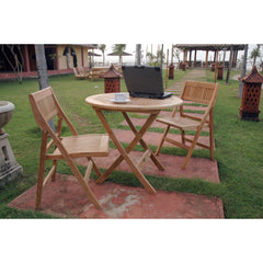 Anderson Teak Windsor 3-pieces Round Bistro Set Set-23