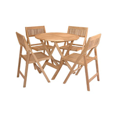 Anderson Teak Windsor 5-pieces Round Bistro Set Set-24