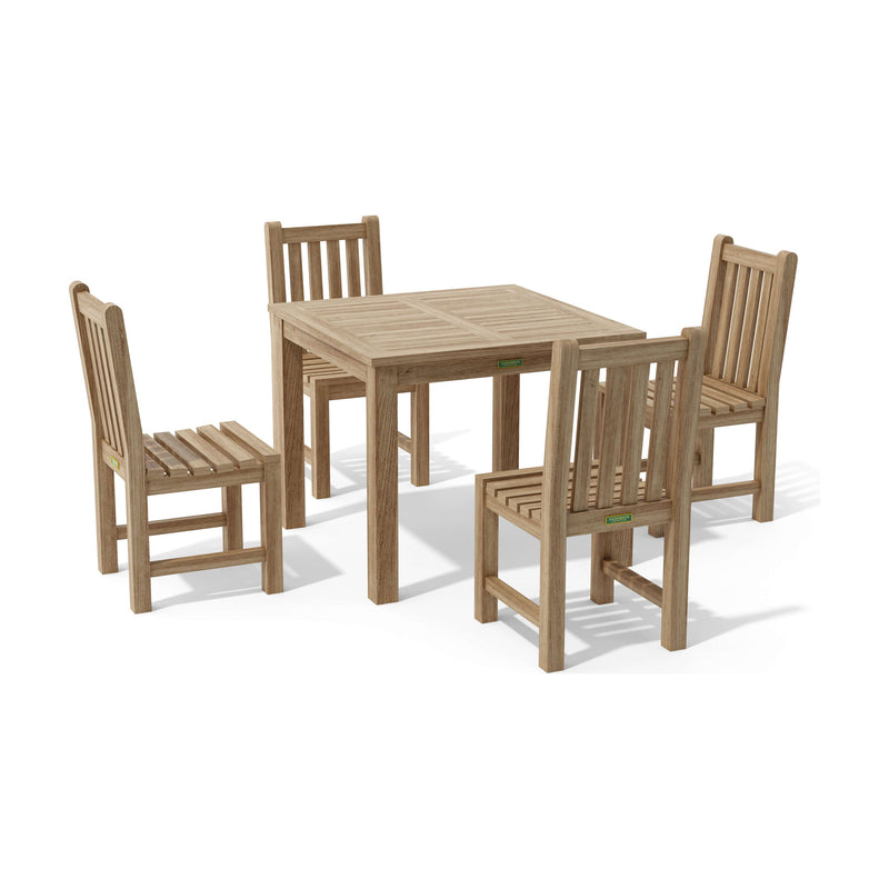 Anderson Teak Bahama Classic 5-pieces Dining Set Set-25