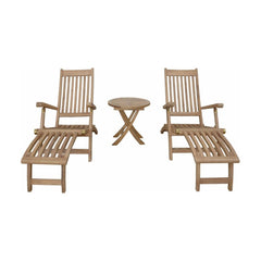 Anderson Teak Tropicana Montage 3-Pieces Steamer Set SET-275