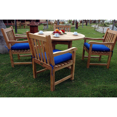 Anderson Teak Tosca Classic Armchair 5-Pieces Dining Set Set-27