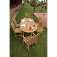 Anderson Teak Bahama Chicago 7-Pieces Dining Set A Set-29