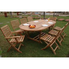 Anderson Teak Bahama Andrew 9-Pieces Dining Set Set-30