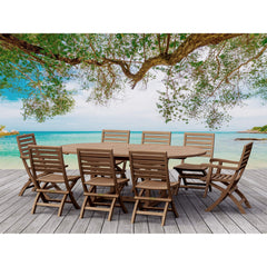 Anderson Teak Bahama Andrew 9-Pieces Dining Set Set-30