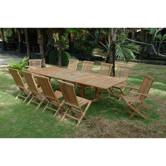 Anderson Teak Valencia Classic 11-Pieces Dining Set Set-32B