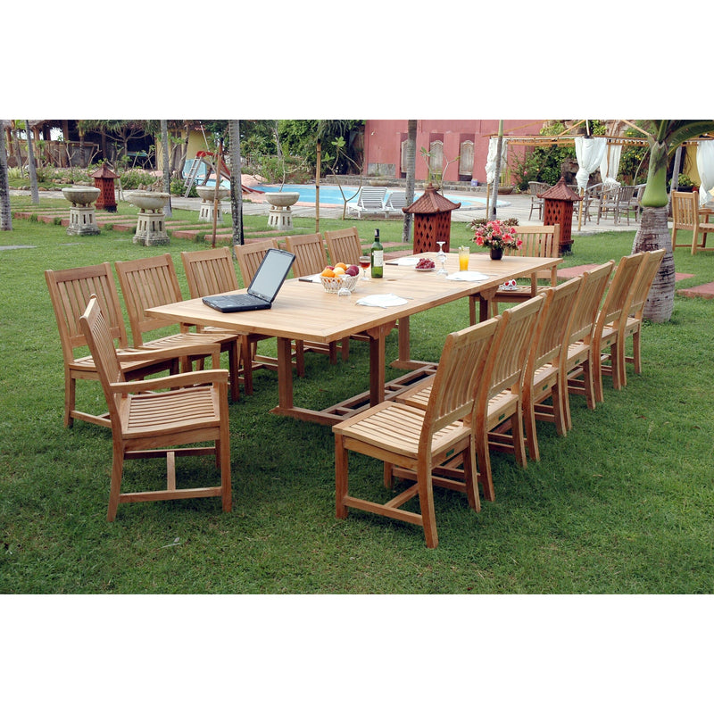 Anderson Teak Valencia Rialto 15-Pieces Dining Set Set-33