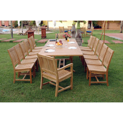 Anderson Teak Valencia Rialto 15-Pieces Dining Set Set-33