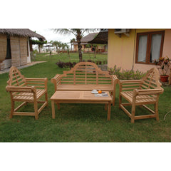 Anderson Teak Marlborough 3-Seater 4-Pieces Conversation Set Set-45