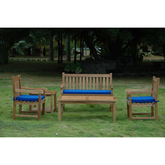 Anderson Teak Classic 2-Seater 5-Pieces Conversation Set Set-118