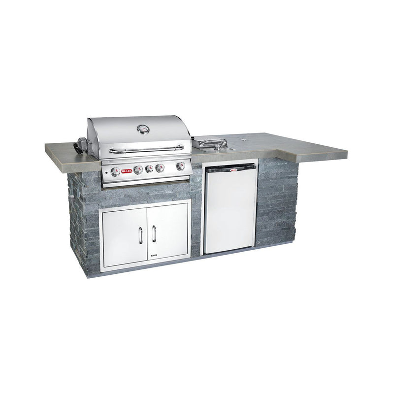 Bull Grills Rock Finished BBQ Outdoor Kitchen & Grill 31015