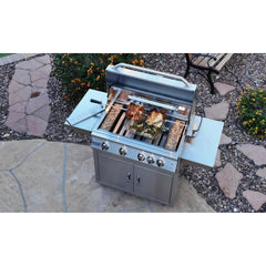 KoKoMo Grills Professional 32" Grill Cart KO-BAK4BG-PRO+KO-BAK4BG-C