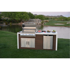 KoKoMo Grills Classic Shiplap Outdoor Kitchen