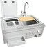 KoKoMo Grills 30" Cocktail Station and Sink KO-30CKT-SNK