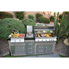 KoKoMo Grills Single Side Burner KO-BAK1BG