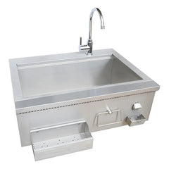 KoKoMo Grills 30" Cocktail Station and Sink KO-30CKT-SNK